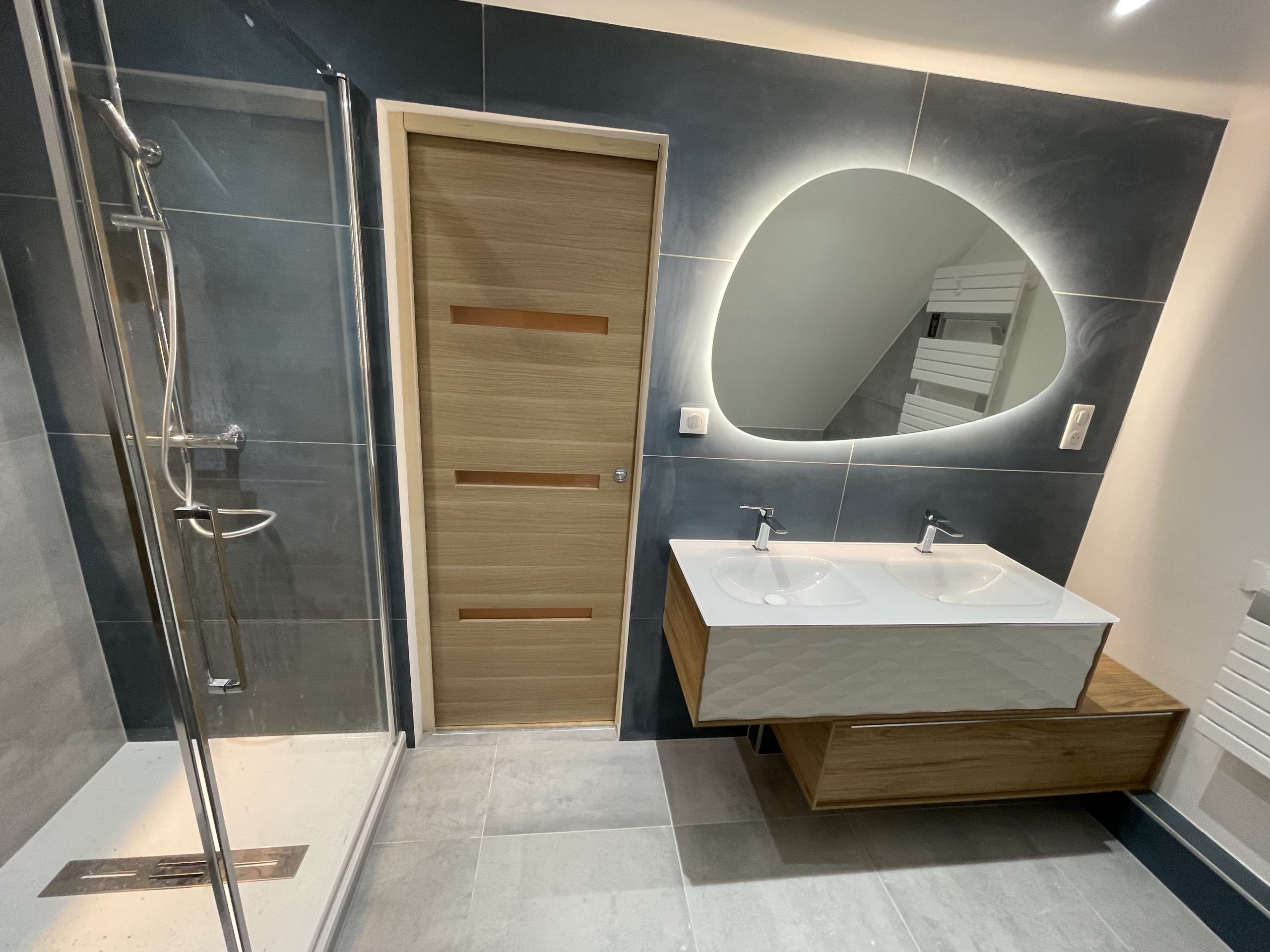 Illustration rénovation salle de bain