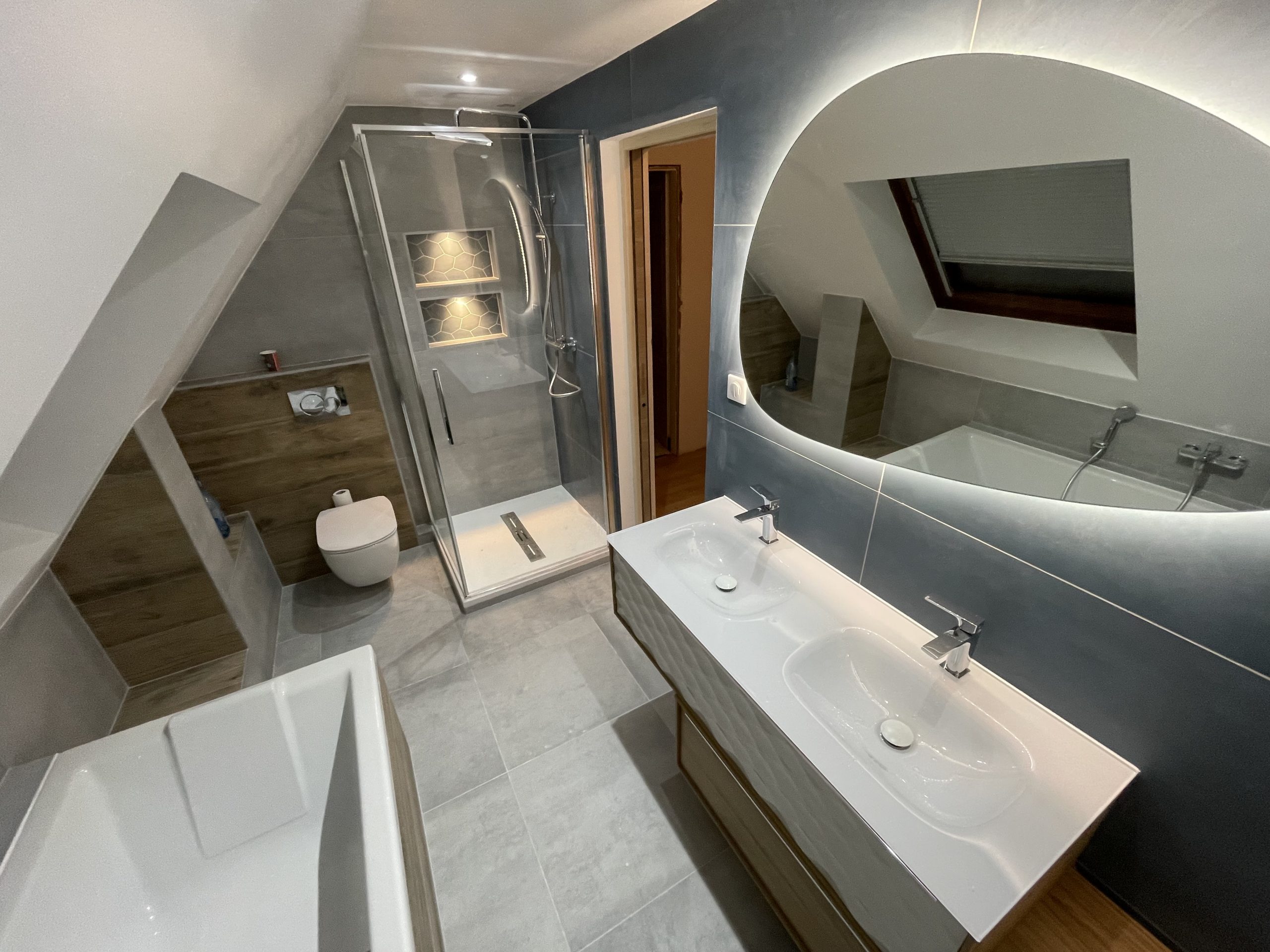 rénovation salle de bain douche