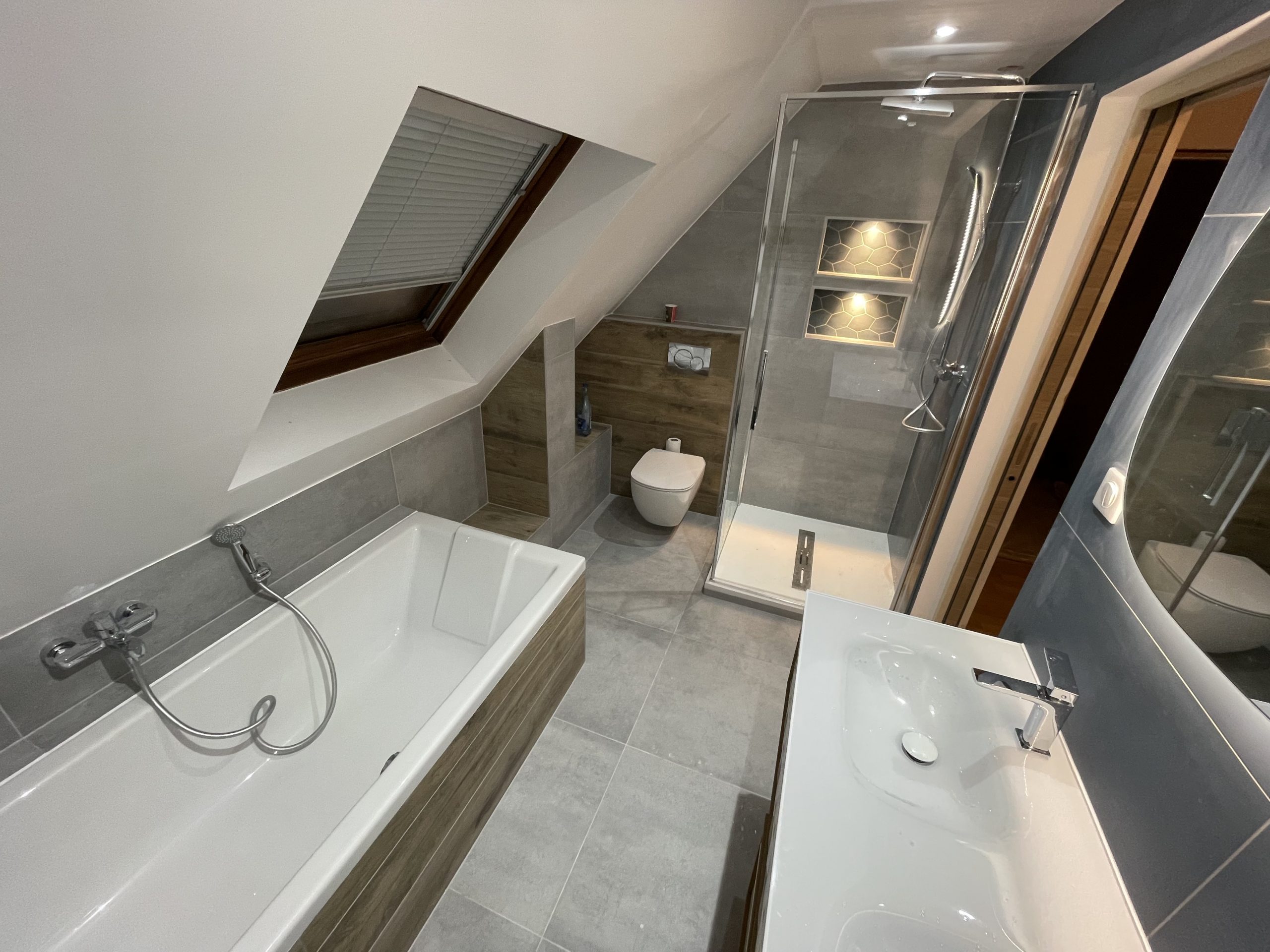 Illustration rénovation salle de bain