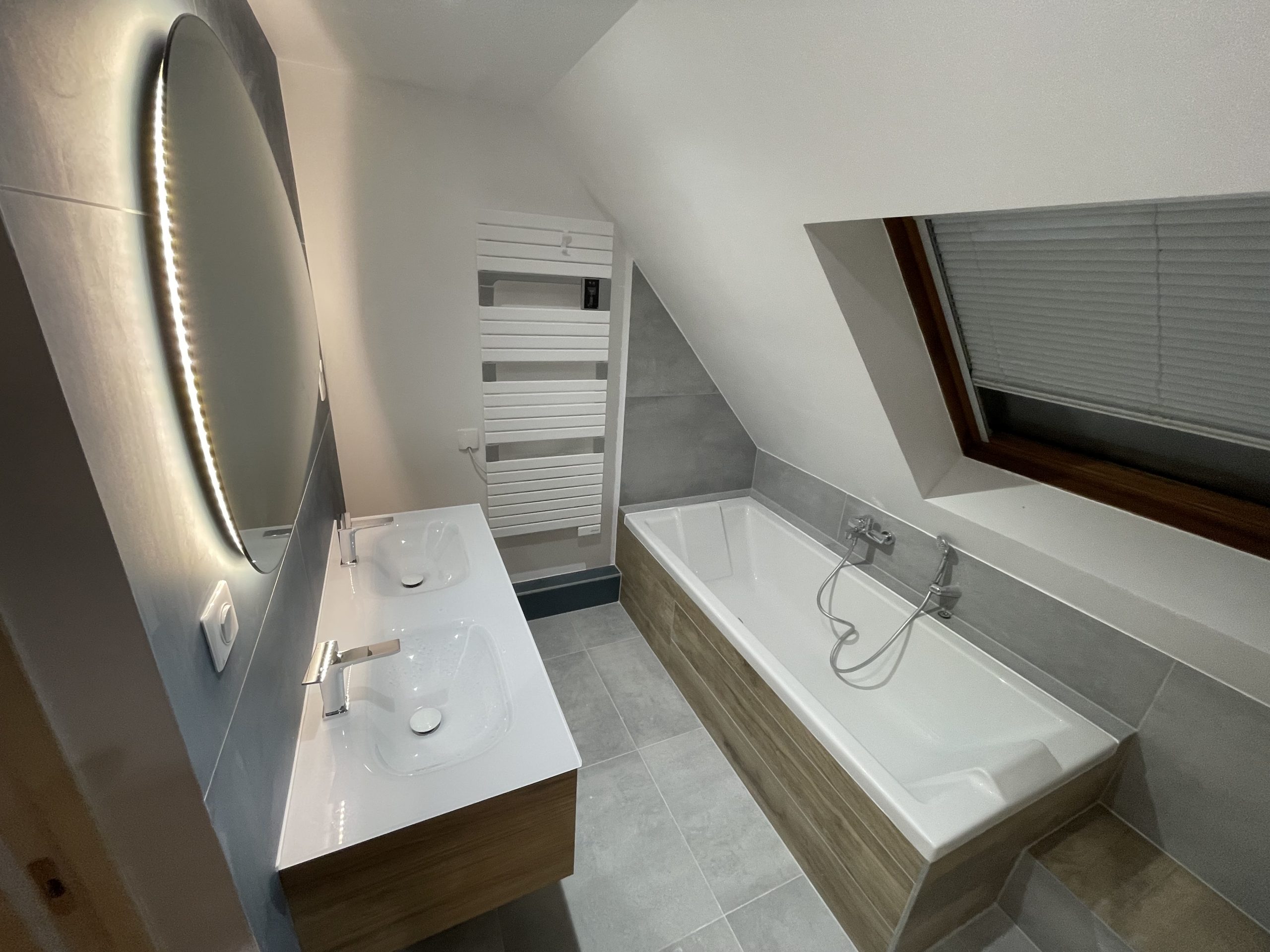 Illustration rénovation salle de bain