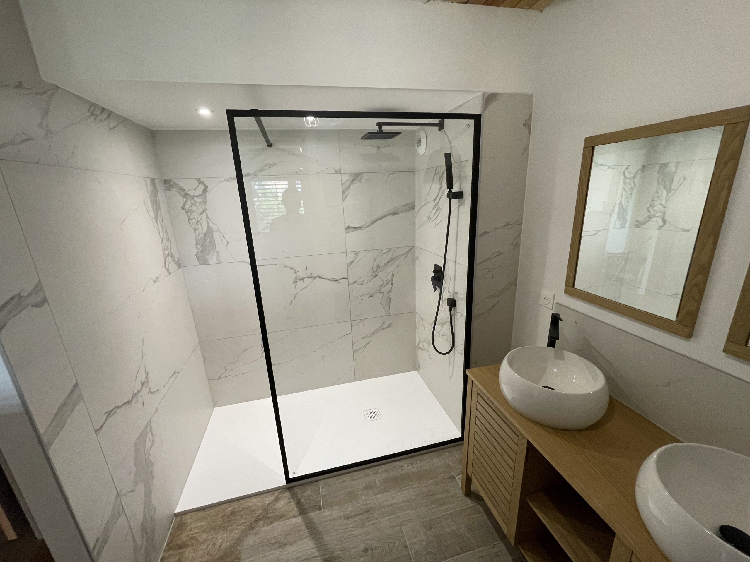 Illustration rénovation salle de bain